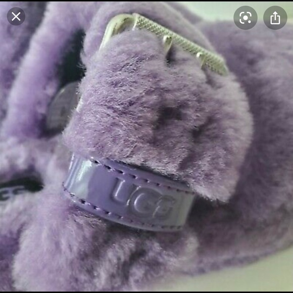 💀✨BRAND NEW IN BOX Ugg Fuzz Yeah Slide💜 - Picture 3 of 7